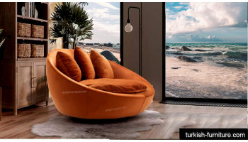 Munich Round Seat Armchair