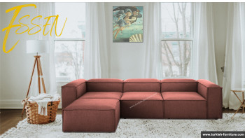 Essen Dried-Pink Corner Sofa