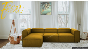 Yellow Essen Corner Sofa Set