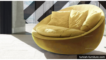 360 degree swivel Armchair